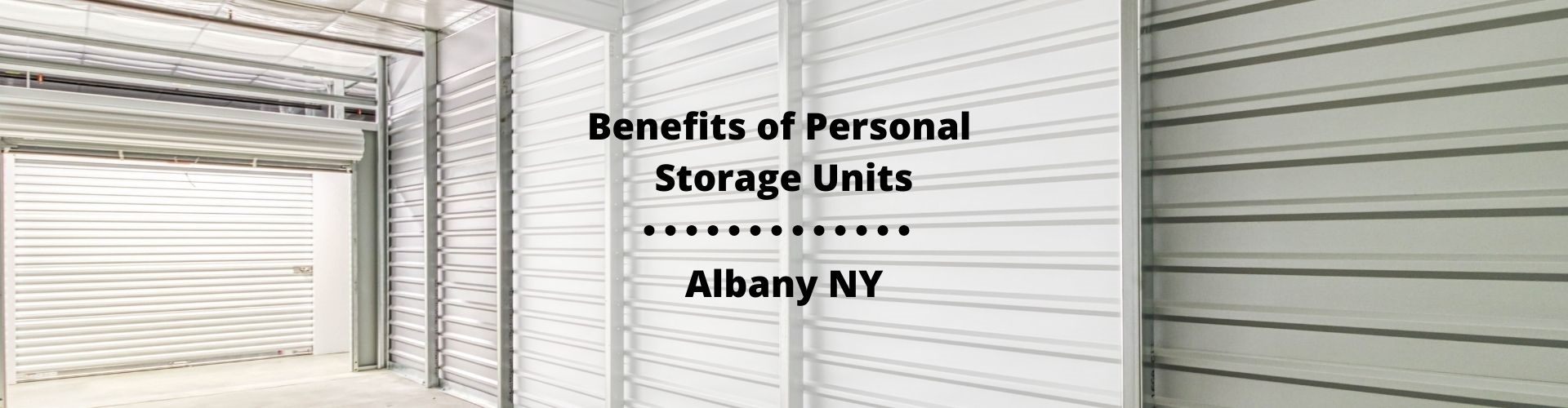 Personal Storage Units Albany NY
